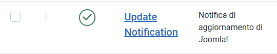 Update Notification